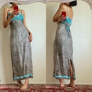 BOGOFREE 90s Shelli Segal Silk Dress
